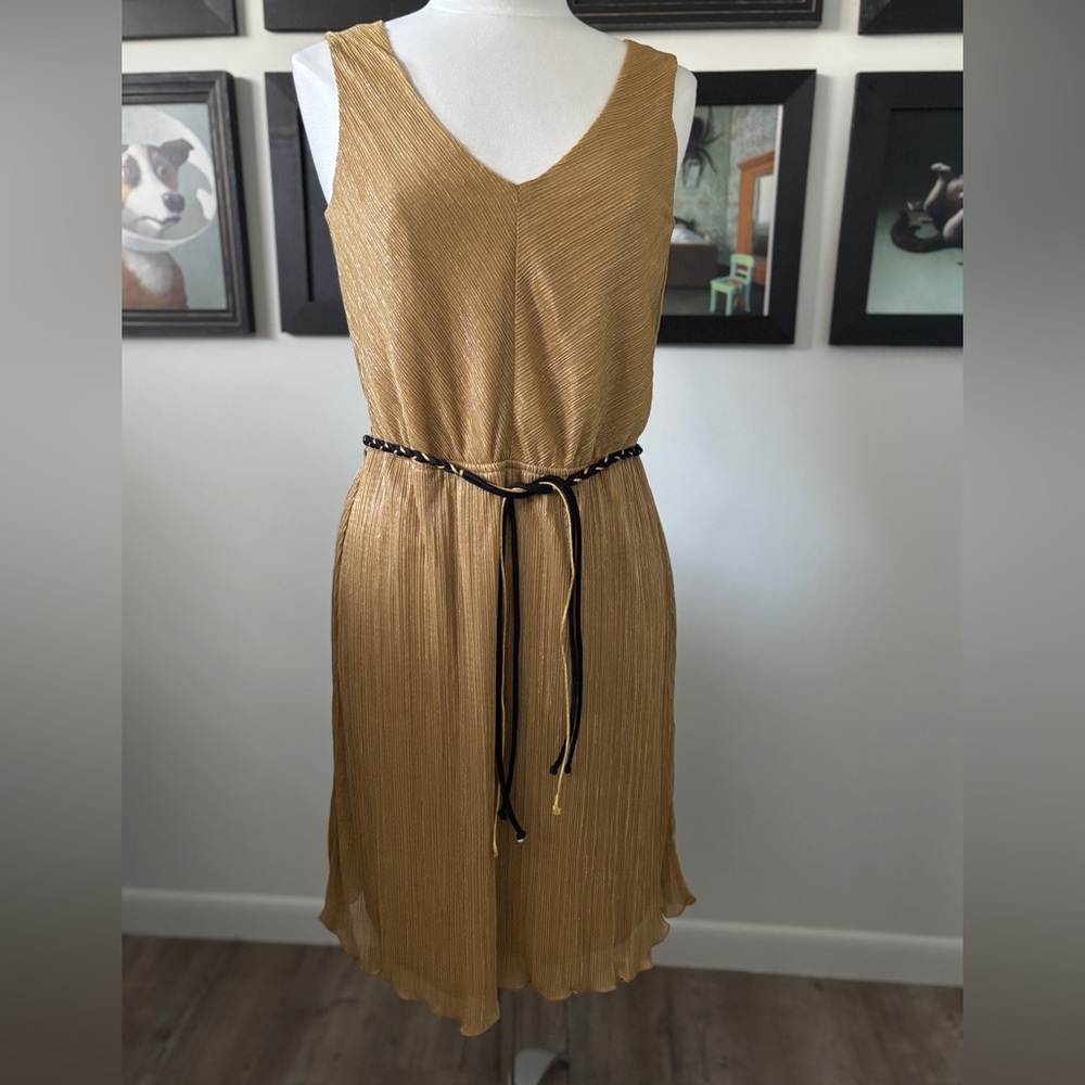 Esprit -Gold Dress Size 8